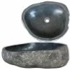 Wholesale 🧨 Vida XL LLC Vidaxl Basin River Stone Oval 18.1"-20.5" 😀